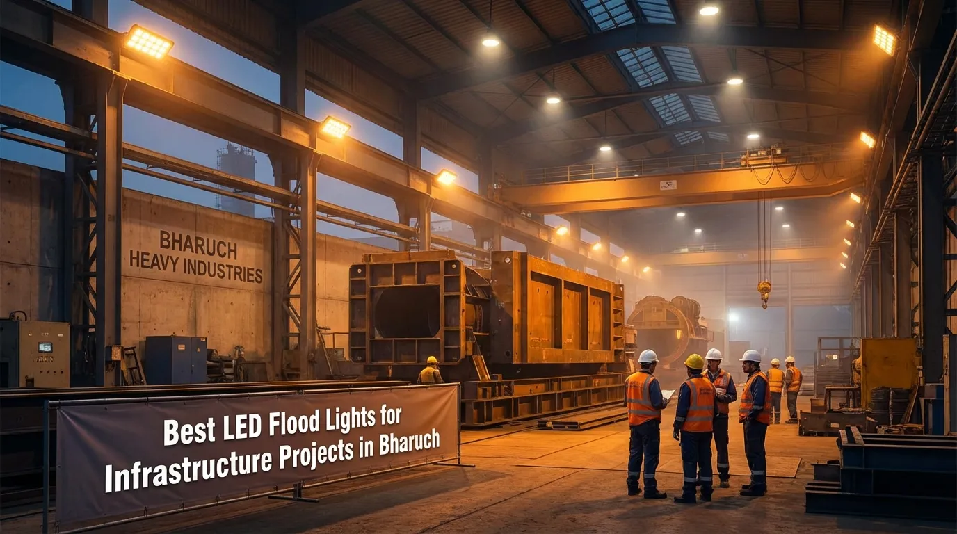 Best LED Flood Lights for Infrastructure Projects in Bharuch