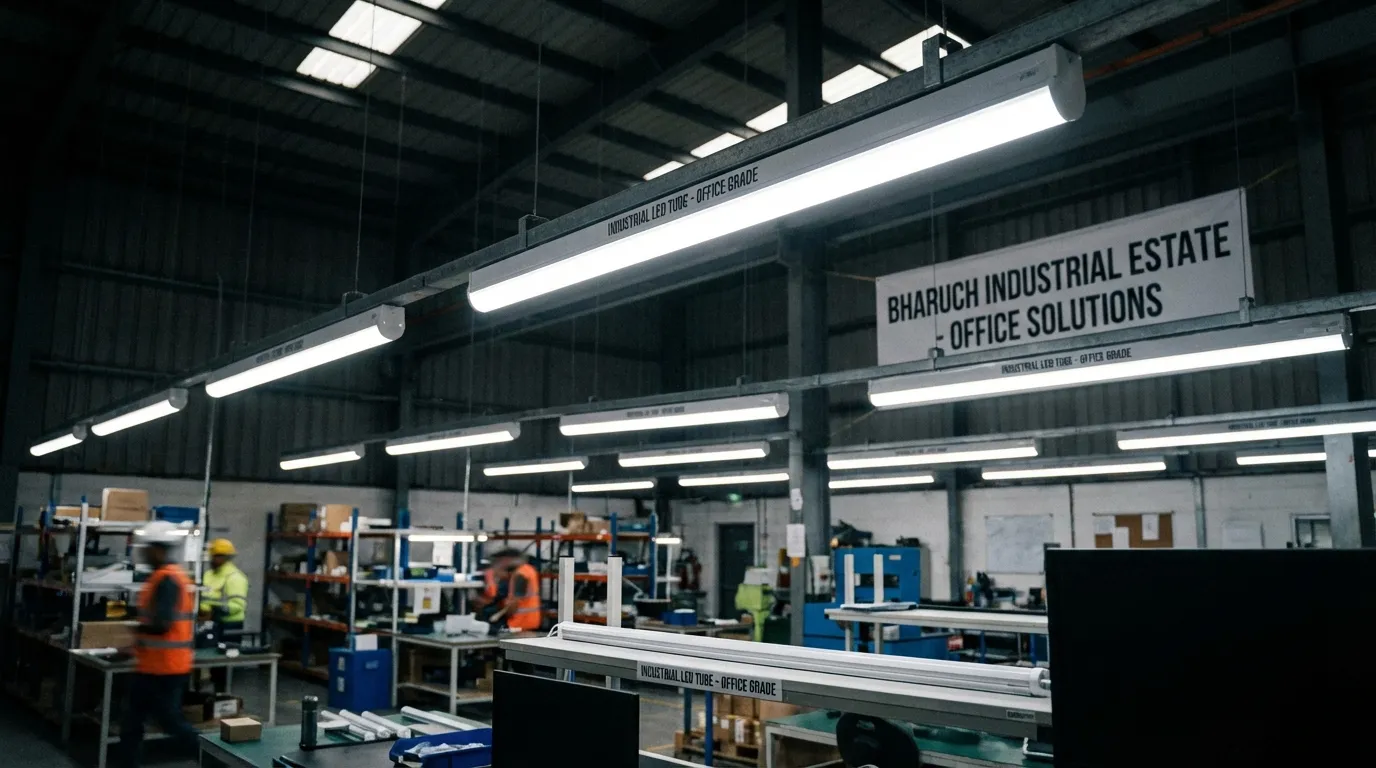 Maximizing Efficiency: Industrial LED Tube Lights for Offices in Bharuch