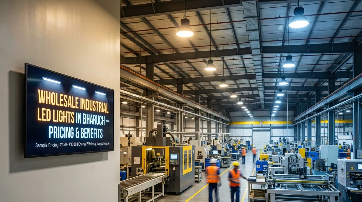 Wholesale Industrial LED Lights in Bharuch – Pricing & Benefits